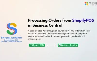 Processing Orders created from Shopify POS in Business Central